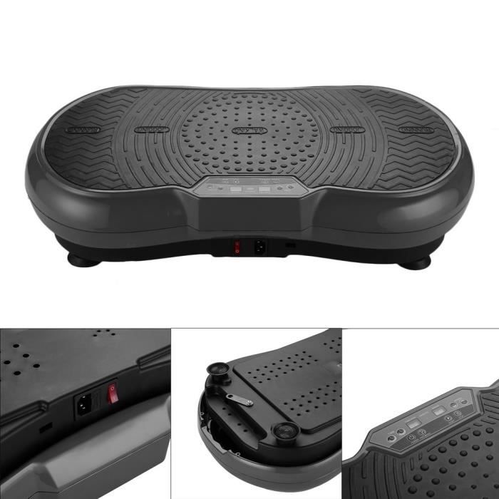 Plateforme vibrante oscillante Mixte200W pour Musculation/Perte Poids — free download