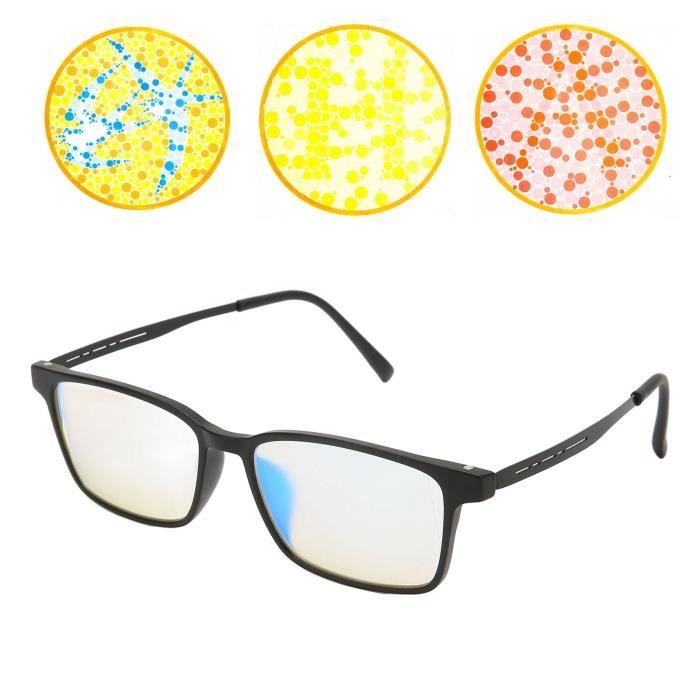 Lunettes Pour Daltoniens - Rouge Et Vert - Monture TR Légère - Améliore La Perception Des Couleurs Au Quotidien