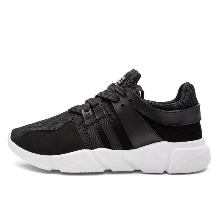 Chaussures de basket pour homme - Confort - Antidérapantes - Blanc Chaussures de basket pour homme - Confort - Antidérapantes - Blanc