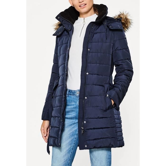 Doudoune esprit femme bleu hot sale marine