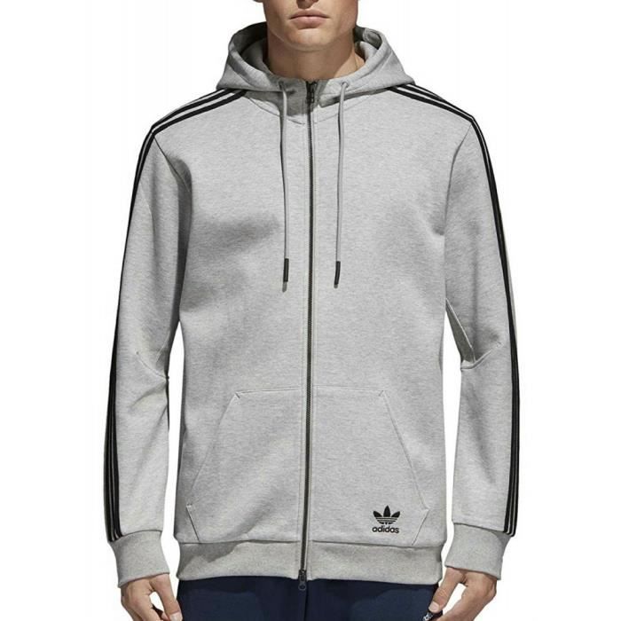 veste adidas grise homme