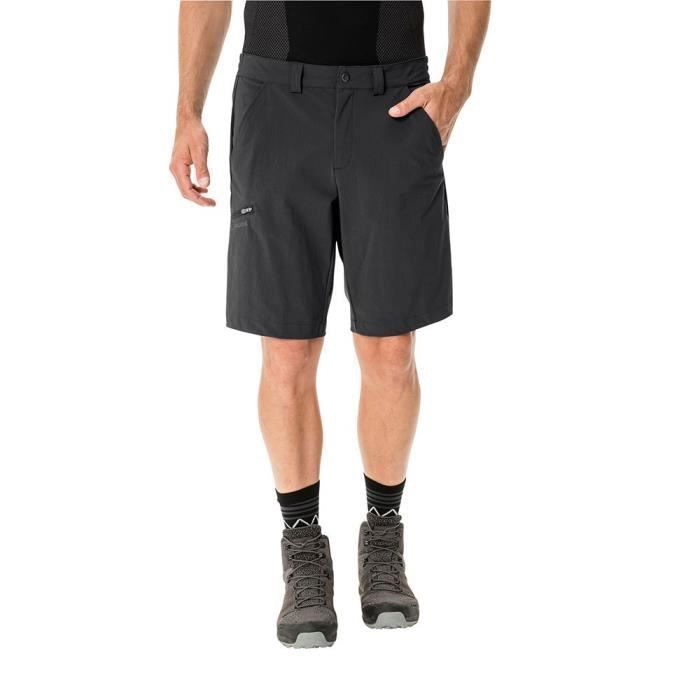 VAUDE Bermuda II pour Homme Farley Stretch Pantalon Noir 58