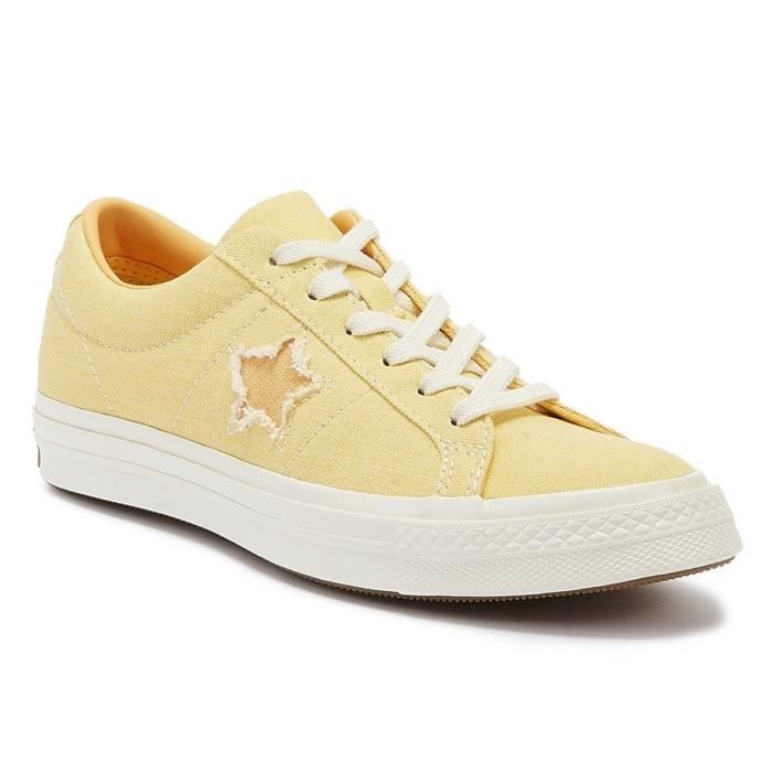 Converse one star jaune suede shop