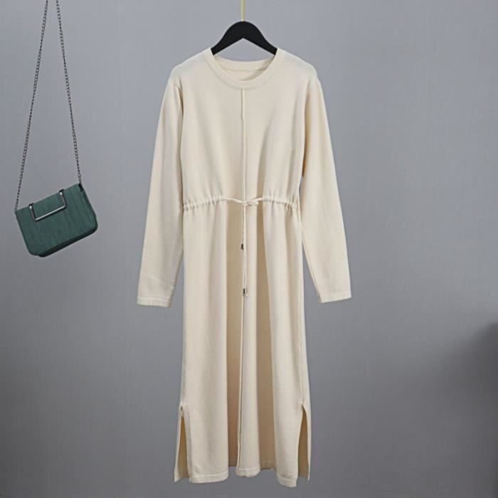 Robe longue rayée verticale on sale