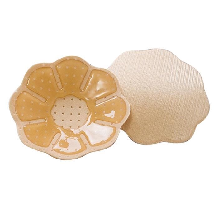 Soutien Gorge Adhésif Femme 2 Paires De Soutiens-gorge Adhésifs Invisibles En Silicone - Forme Lapin, Lift Et Push-up, Sans Bretelles, Pour Robes Dos Nu Et Décolletés Soutien-gorge Dos Nu