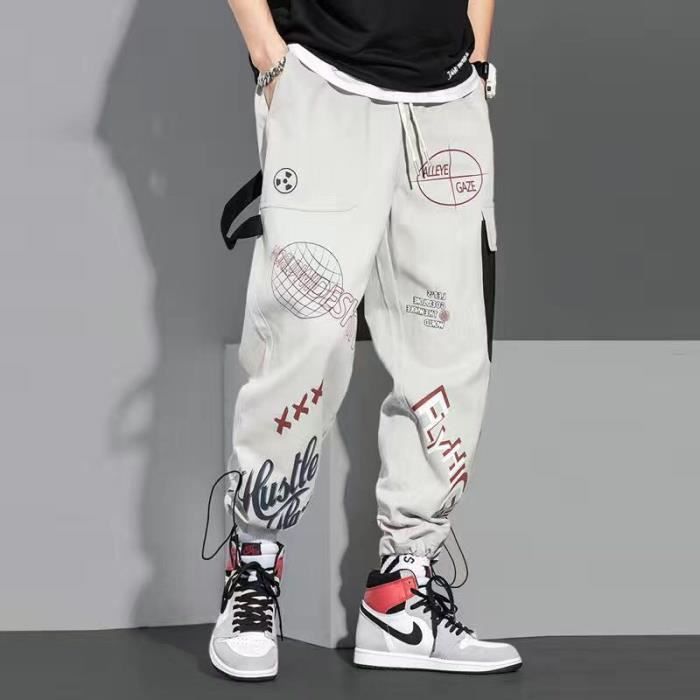 pantalon de jogging - cargo hip hop pour homme survêtement