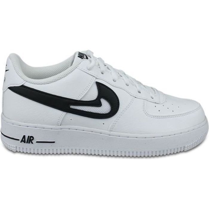 Basket Nike Air Force 1 Junior Blanc Dr7889 100 Blanc Cdiscount