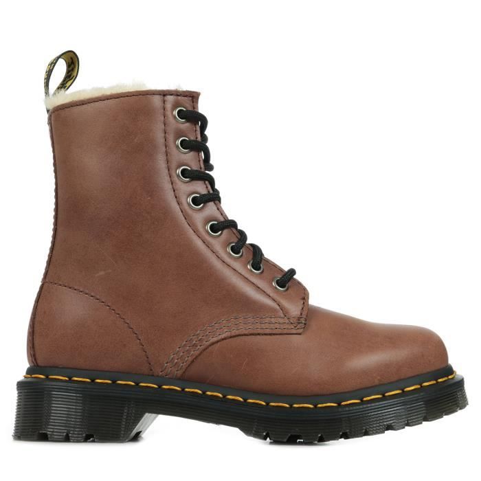 Cdiscount dr martens femme marron online