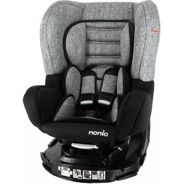 nania Siège auto pivotant ISOFIX 360°- Groupe 0/1 (de 0 à 18 kg