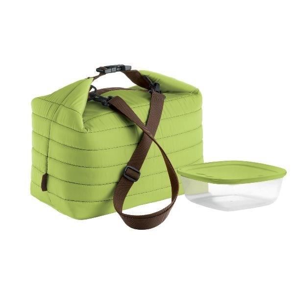 Sac De Rangement Double Basil City – Gris – 28-32L – 30x18x49 Cm