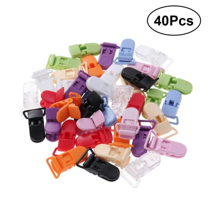 40 Pieces Pinces Tetine En Prehension Des Dents Multi Usage Forte A Bavette Pour Bebe Enfant En Bas Age Sucette Cdiscount Puericulture Eveil Bebe 40 Pieces Pinces Tetine En Prehension Des Dents Multi Usage Forte A Bavette Pour Bebe Enfant En Bas Age Sucette Cdiscount Puericulture Eveil Bebe