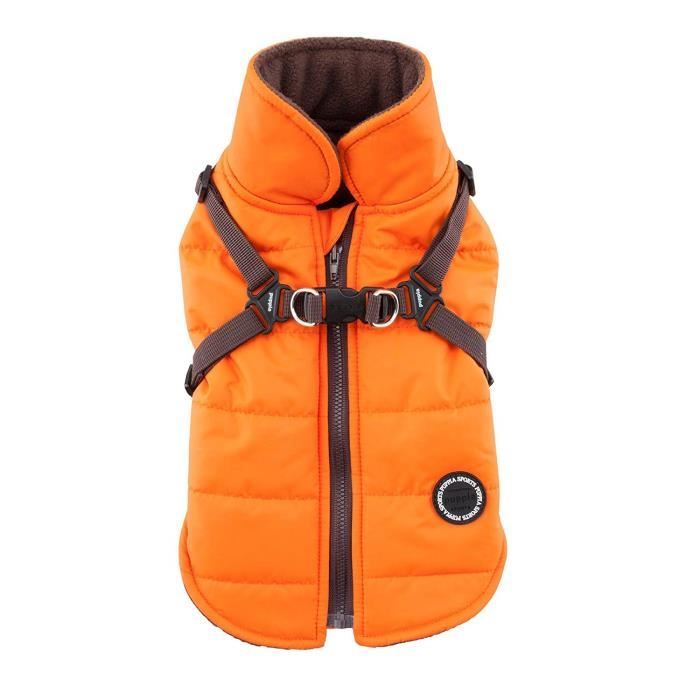 Manteau pour chien avec harnais intégré deals