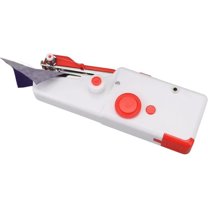 Machine à Coudre Portable Mini - 2 Vitesses, Alimentation Piles Ou USB - Kit Accessoires Complet - Idéale Débutants, Voyage