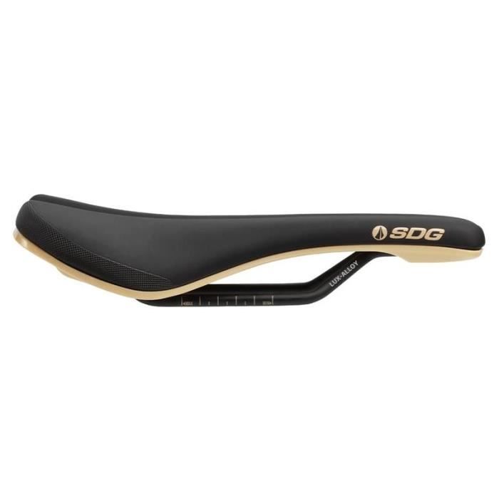 Selle VTT SDG Bel-Air 3.0 en aluminium noir/marron