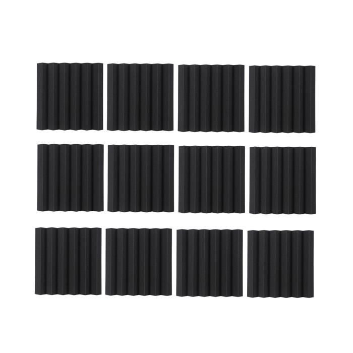 Rouleau Massage Mousse Haute Densité 12x6 Pouces – Ferme, Noir, ProSource
