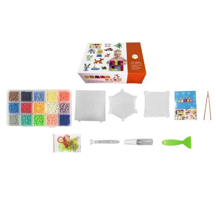 AUAUY Kit de Perles de Fusibles D'eau Enfant, 4800 Perles 24 Couleurs | D'artisanat Eau Magique, Set de Recharge de Perles D'eau, DIY Magiques Perles D'eau Débutants DIY AUAUY Kit de Perles de Fusibles D'eau Enfant, 4800 Perles 24 Couleurs | D'artisanat Eau Magique, Set de Recharge de Perles D'eau, DIY Magiques Perles D'eau Débutants DIY