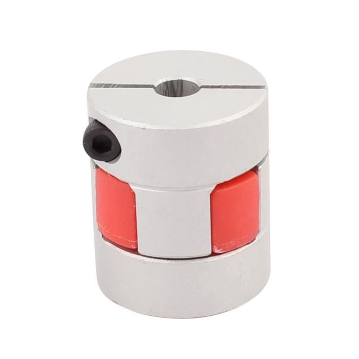 Accouplement Flexible Arbre 19mm à 19mm - Longueur 66 Mm, Diamètre 40 Mm - Pour Moteur Pas à Pas, Servo - Alliage Aluminium