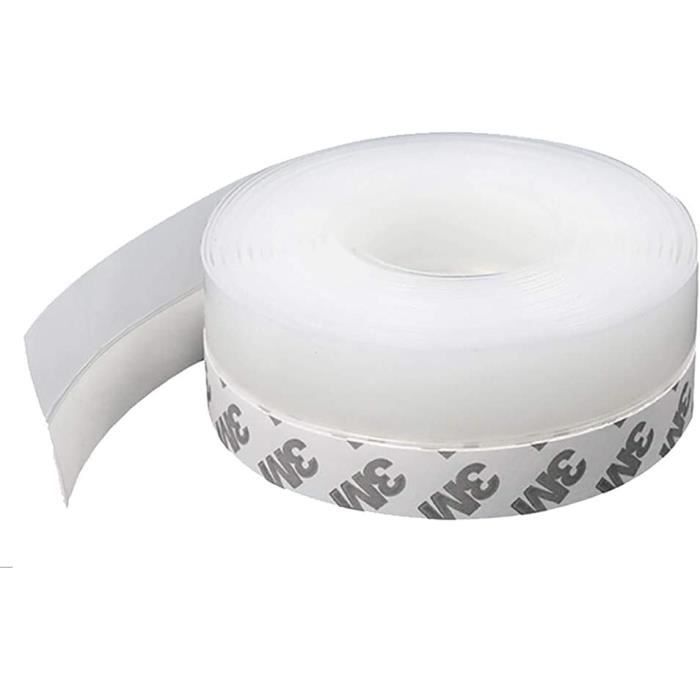1m×25mm Silicone Bande Etancheite Autocollante, Joint Fenetre Isolation Pour Isolant Porte Fenetre Insonorisant Resistant Aux Intemperies Impermea 97144960