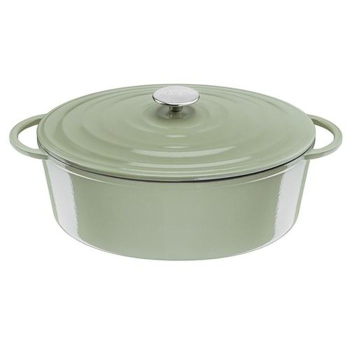 Cocotte Tefal TEFAL LOV Cocotte ovale 34 cm Verte E2580604