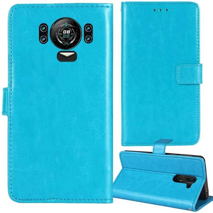 Étui Housse Pour Téléphone Doogee X97, Coque En Cuir PU/TPU Magnétique