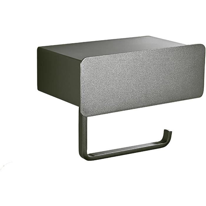 Support Papier Toilette Mural Avec Etagères, 304 Acier Inoxydable Porte