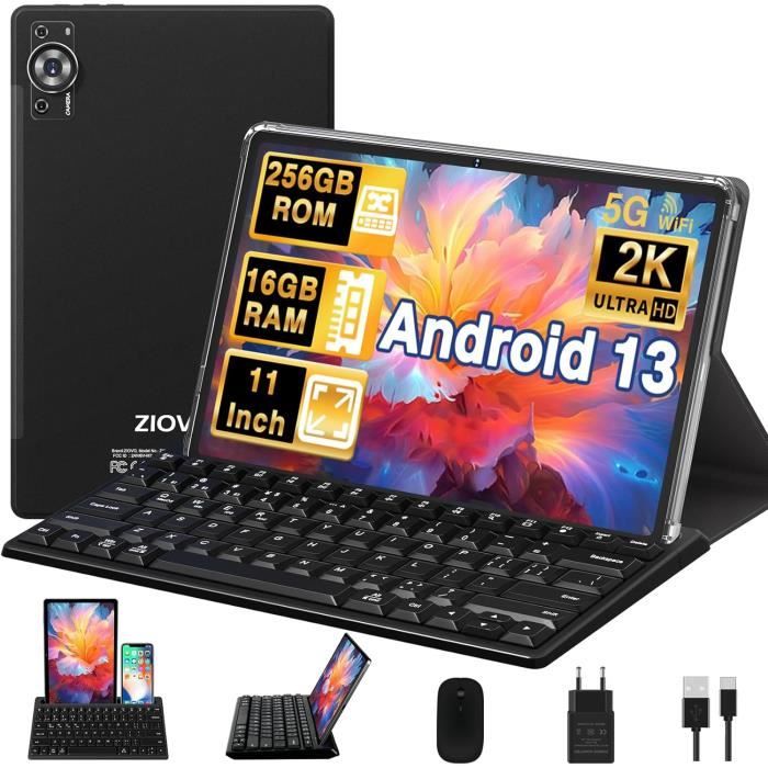 2024 Newest 2K Tablette 11 Pouces Android 13 Tablette, 16Go Ram+256Go ...