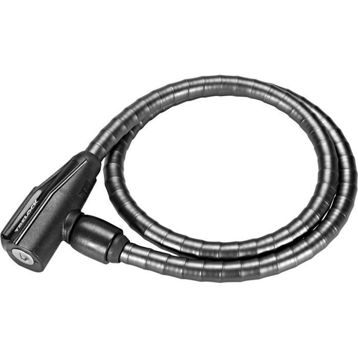 Trelock Bügelschloss-2232025911 Serrure à manille unisexe pour adulte Noir 83-140 mm