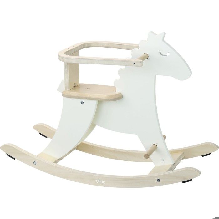 Cheval à bascule VILAC Hudada ivoire avec arceau - Pour enfant à partir de  12 mois - Garantie 2 ans - Cdiscount Jeux - Jouets