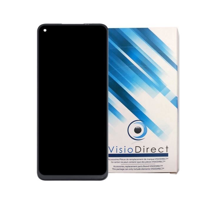 Écran LCD + Vitre Tactile Pour Oppo A54 - Noir - Neuf D'origine - Fabriqué En France