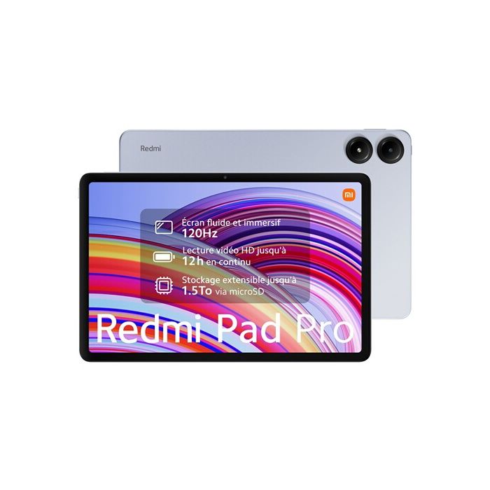 Tablette Tactile - XIAOMI - Redmi PAD Pro - 6 Go RAM - 128 Go ROM - Écran 12.1 Tablette Tactile - XIAOMI - Redmi PAD Pro - 6 Go RAM - 128 Go ROM - Écran 12.1