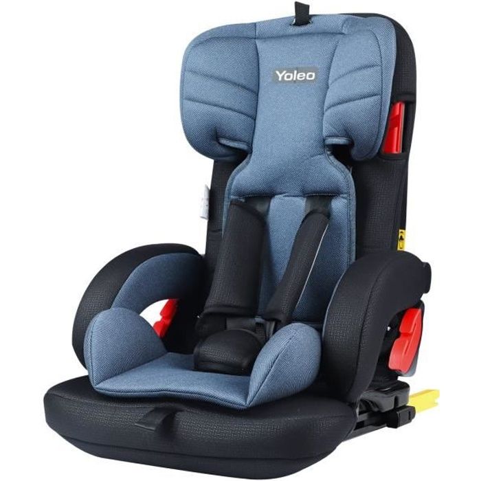 YOLEO Siège Auto Bébé, Siège auto Isofix, Pliable, Évolutif, avec  protection latérale, Groupe 1/2/3, 9 à 36 kg, Bleu - Achat / Vente siège  auto YOLEO Siège Auto Bébé BLEU - Cdiscount