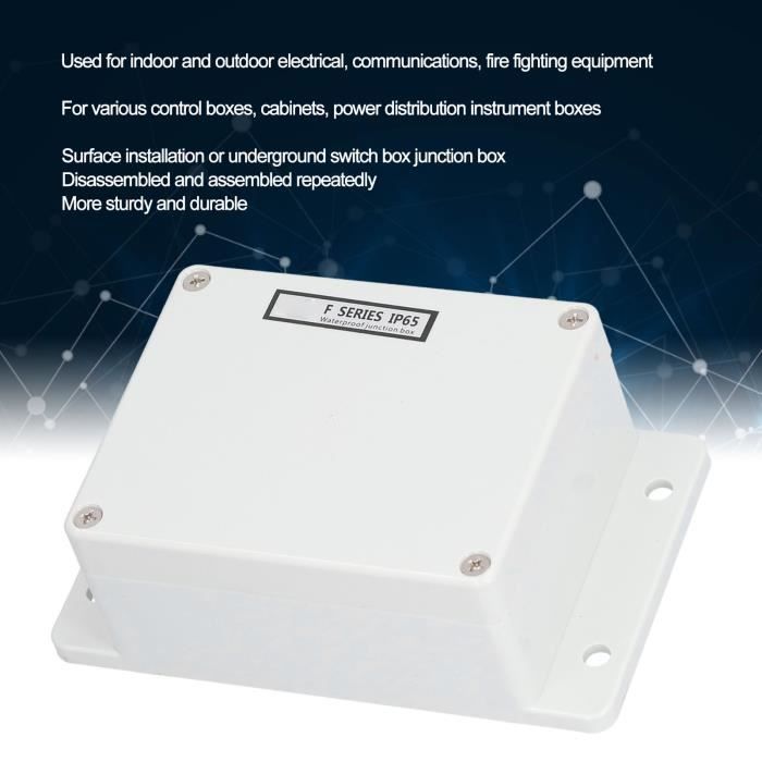 Boîtier D'instrument En Fer Pour Projet électronique, Boîte De Jonction électronique, Boîtier D'alimentation, Bricolage, Métal, 195x160x150mm