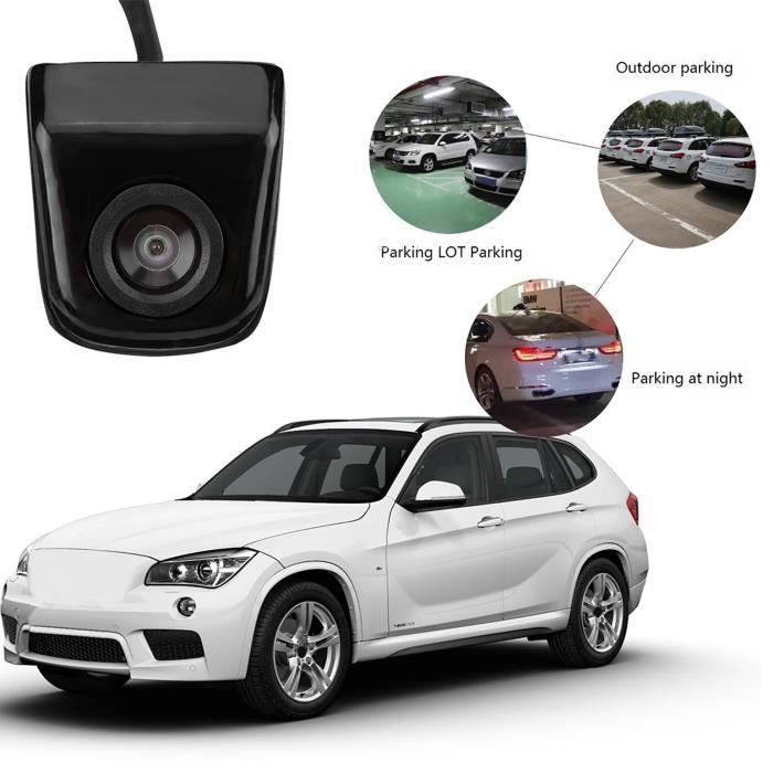 caméra de recul CCD Caméra de recul de voiture CCD caméra de recul de stationnement de sauvegarde étanche noir