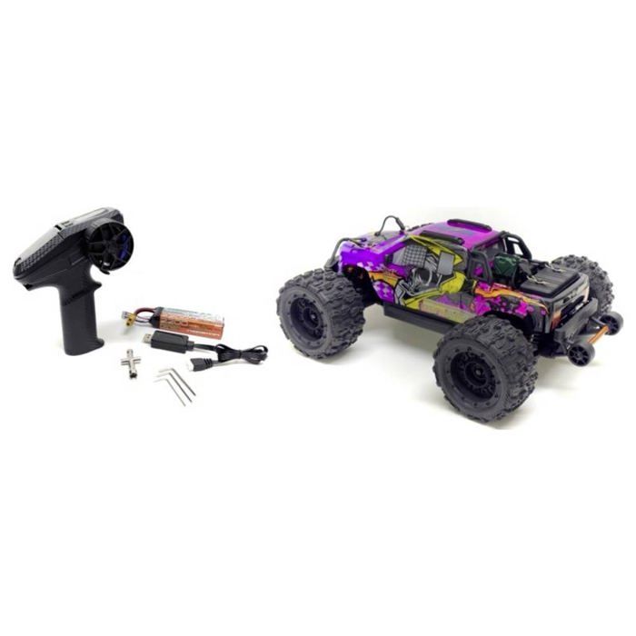 Absima Mini AMT Magic lilas brushless 1:16 Auto RC électrique ...