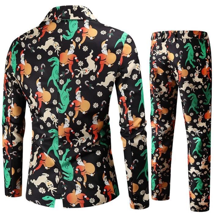 Costume Blazer Noel Homme Smoking Veste No L Costume Blazer Gilet