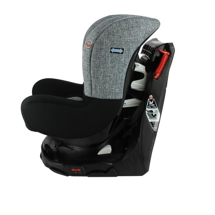 Si ge auto pivotant REVO 360 Groupe 0 1 0 18kg Nania Silver