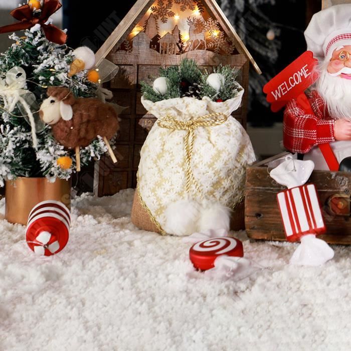 48 Pièces Décorations Bonbons De Noël Avec Ficelle - Ornements Sapin Intérieur/extérieur - Pendents Pour Maison, Fêtes