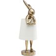 Lampe Animal Lapin doré Kare Design-2