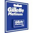GILLETTE Lame de rasoir Platinum pour homme x5-2