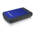 Disque dur portable TRANSCEND TS2TSJ25H3B 2.5" 2000 Go USB Noir, Bleu - USB 3.0 - Résistant aux chocs-2