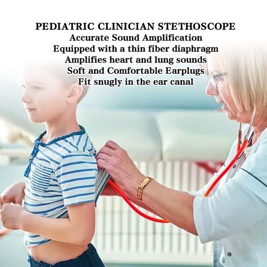 Stéthoscope de clinicien pédiatrique Stéthoscope médical Animaux