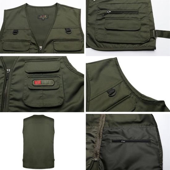 Gilet De Pêche Redington Homme - Taille 2XL - Beige - Neuf Sans étiquettes