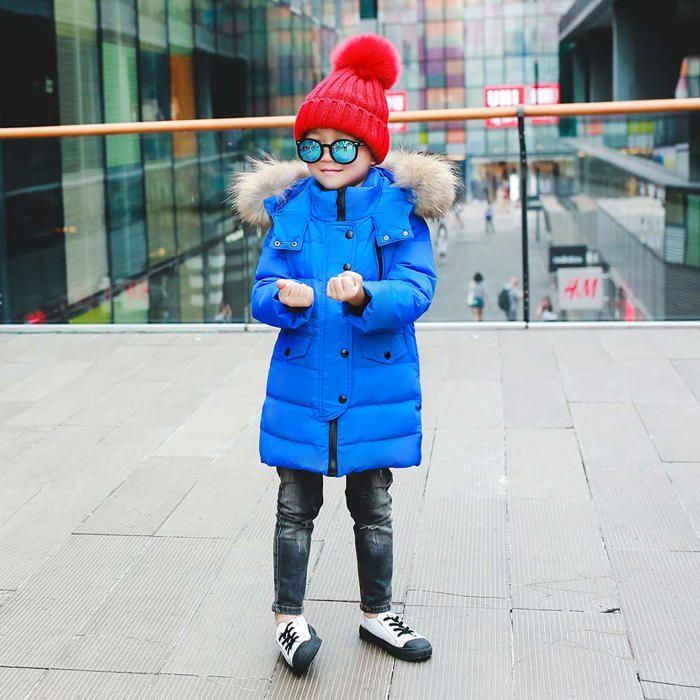 Parka Amropi Enfant Fille Parka Veste Manteau Longue Blouson