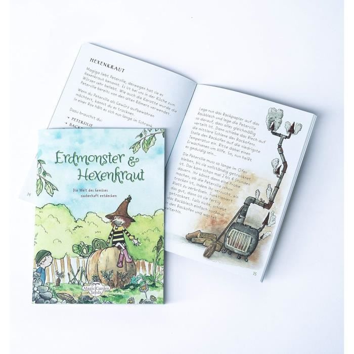 Coffret Cadeau 11 Herbes Médicinales Du Monastère – Semences Bio Traditionnelles à Cultiver (Primevère, Valériane, Camomille…)
