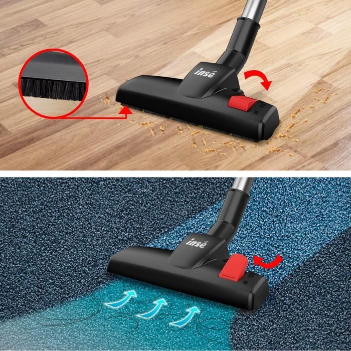Sac retractable on sale avec aspirateur