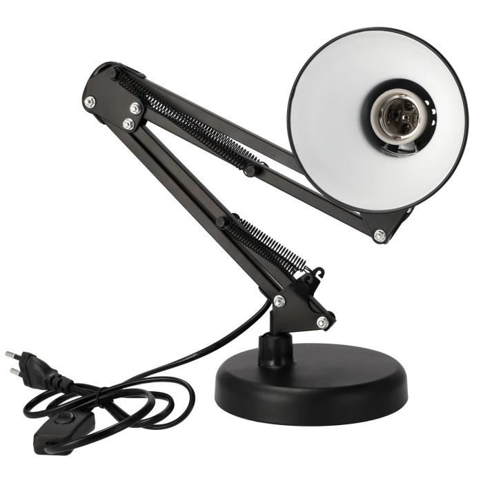 jojofuny Clip De Fixation En Alliage Pour Lampe De Table, Pince De Bureau Base Antidérapante Et Finition Soignée, Usage Multi-scènes à Domicile Bureau