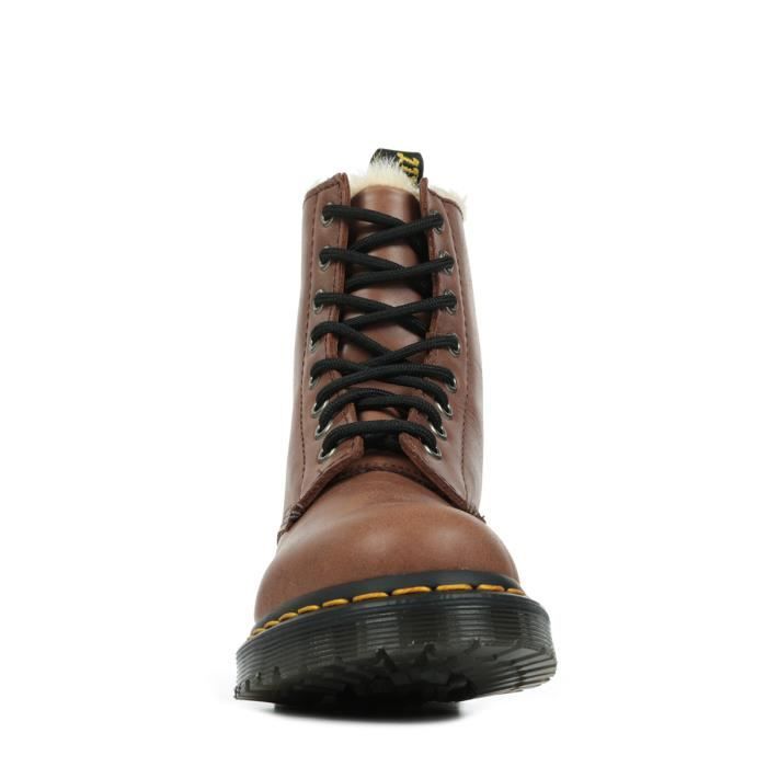 Cdiscount dr martens femme marron online