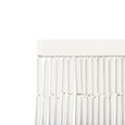 VidaXL Rideau Anti-Insectes Bambou Imprimé 90x220 Cm – Moustiquaire Porte Perles Naturelle & Décorative