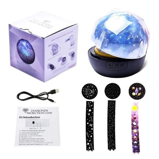 lampe projecteur led etoile projecteur de lumiere plafond etoile ocean decoration pour bebe enfant adulte projecteur de veilleuse rotatif avec 21 modes telecommande timer enceinte bluetooth lampes et