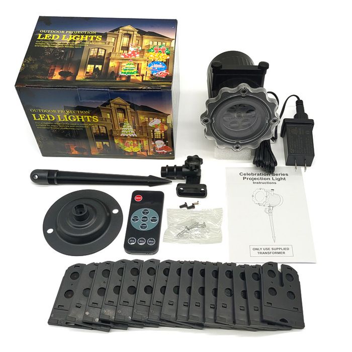 Projecteur Extérieur Décoration Halloween - Lampe De Projection LED